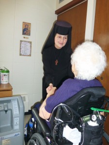 Sisters at St. Joseph's Home with Residents(1)