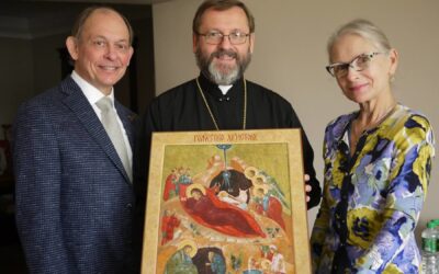 “The icon reminds us that God is with us”: Anna Mycyk is the author of icons for the Patriarchal Cathedral of the Resurrection of Christ